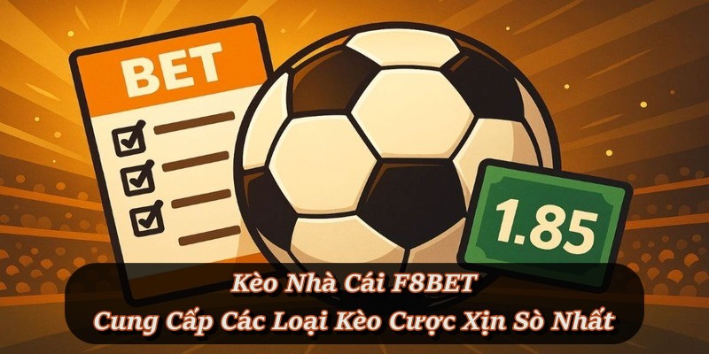 Kèo Nhà Cái F8BET – Cập nhật kèo hot cho bet thủ